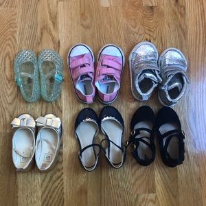 Size 6 toddler shoe lot